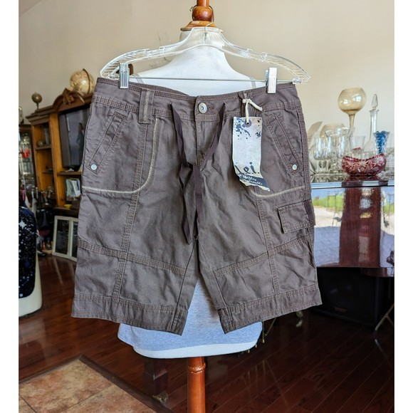 NWT L.E.I. Ashley Trouble Capris Sz 9 - Picture 10 of 13